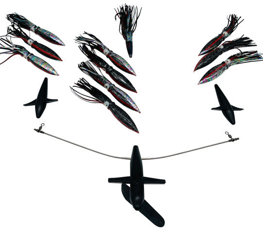 JB 19" SIDE TRACKER 9" FLOATING SQUID