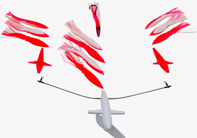 JB 19" SIDE TRACKER 9" FLOATING SQUID