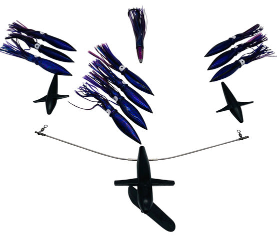 JB 19" SIDE TRACKER 9" FLOATING SQUID