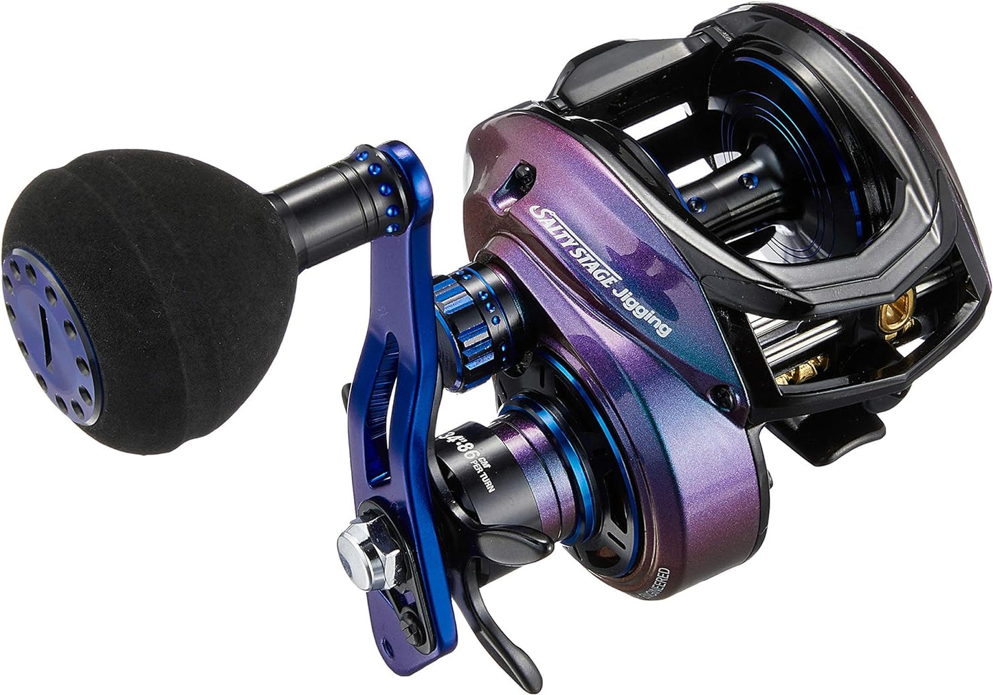 Abu Garcia Baitcasting Reel SALTY STAGE JIGGING Right 7.3:1 Fishing Reel IN BOX
