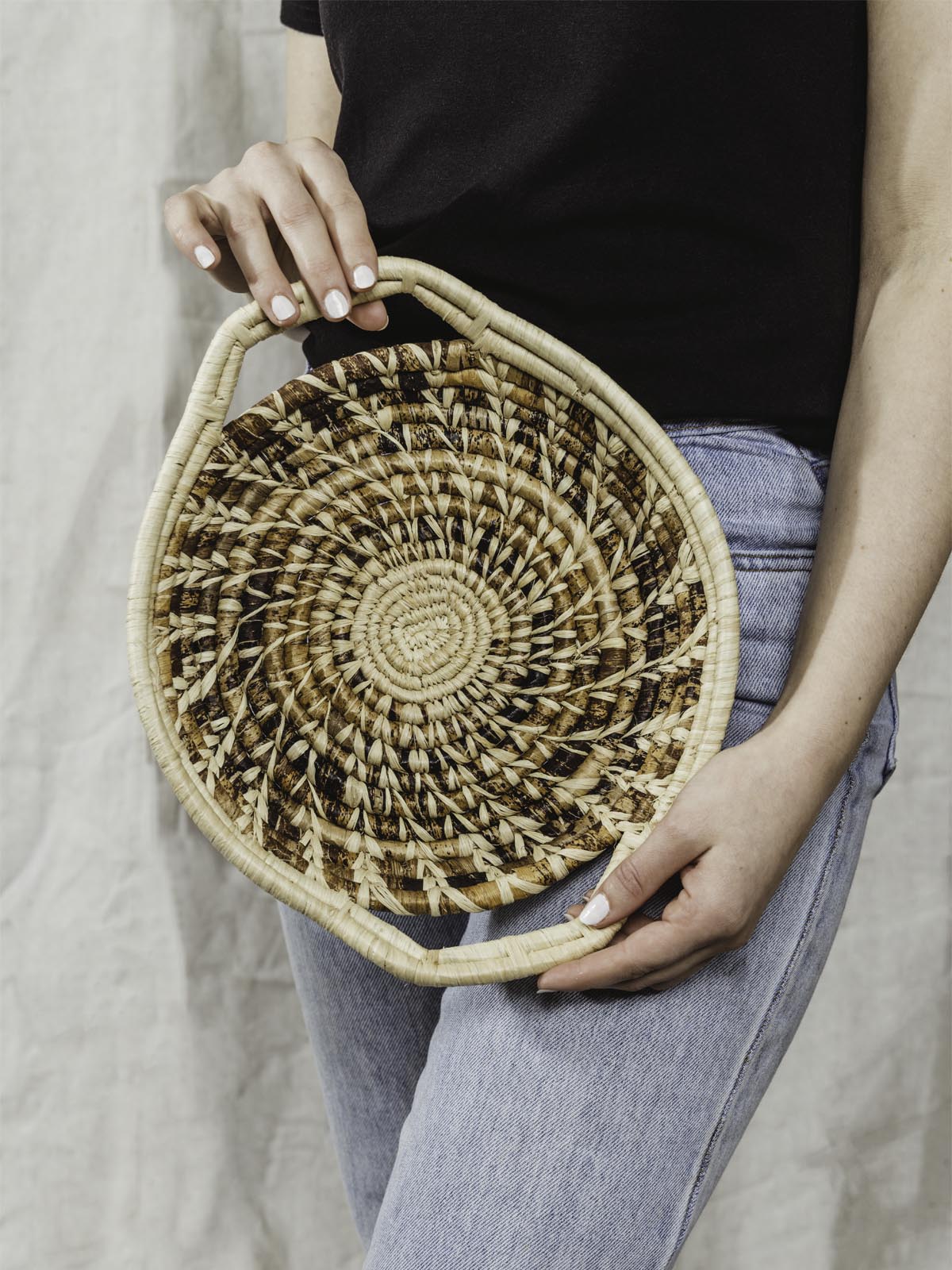 Pie Basket With Carrier Handles