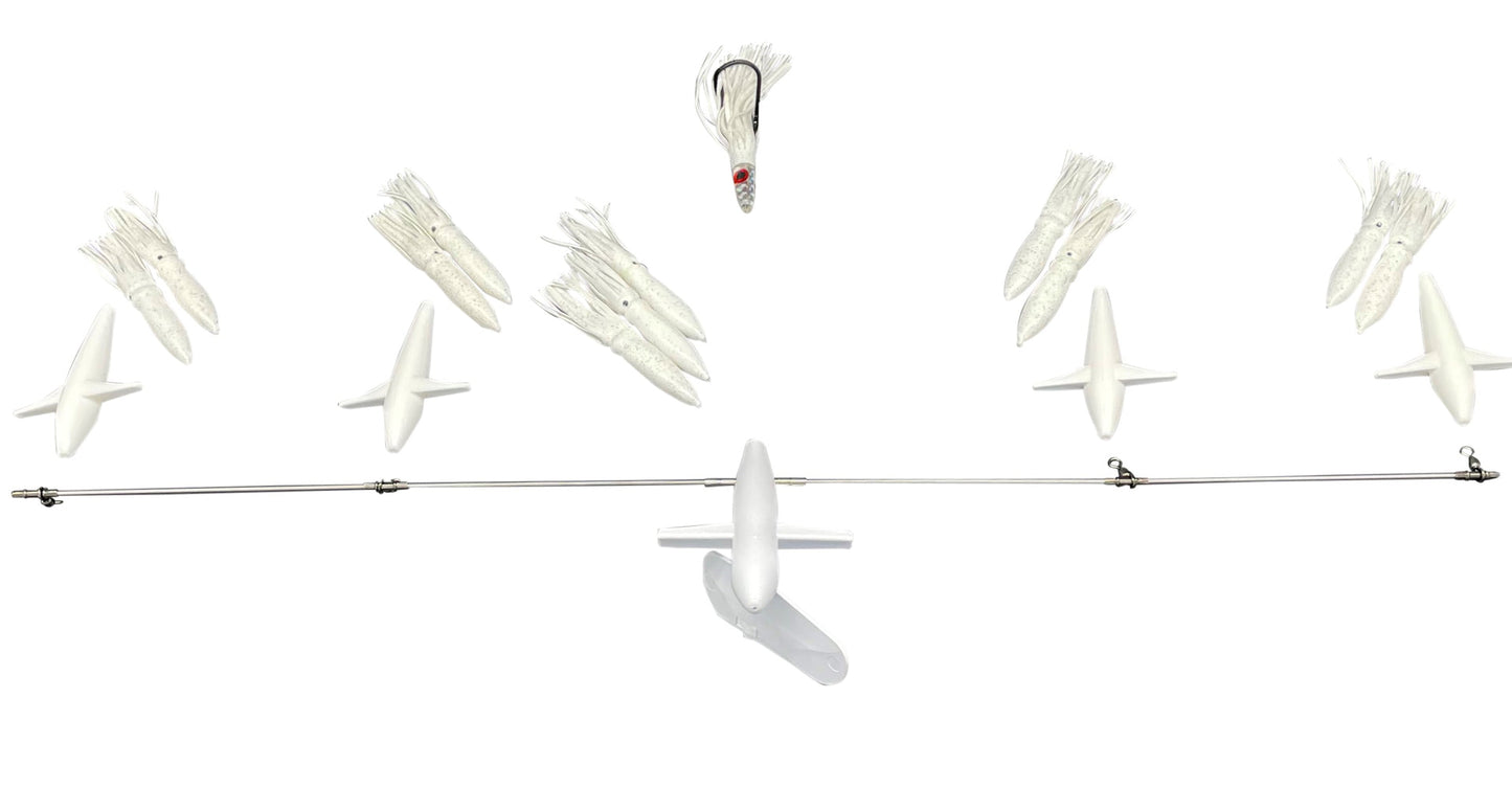 JB 36" SIDE TRACKER 6" MACHINE SQUID