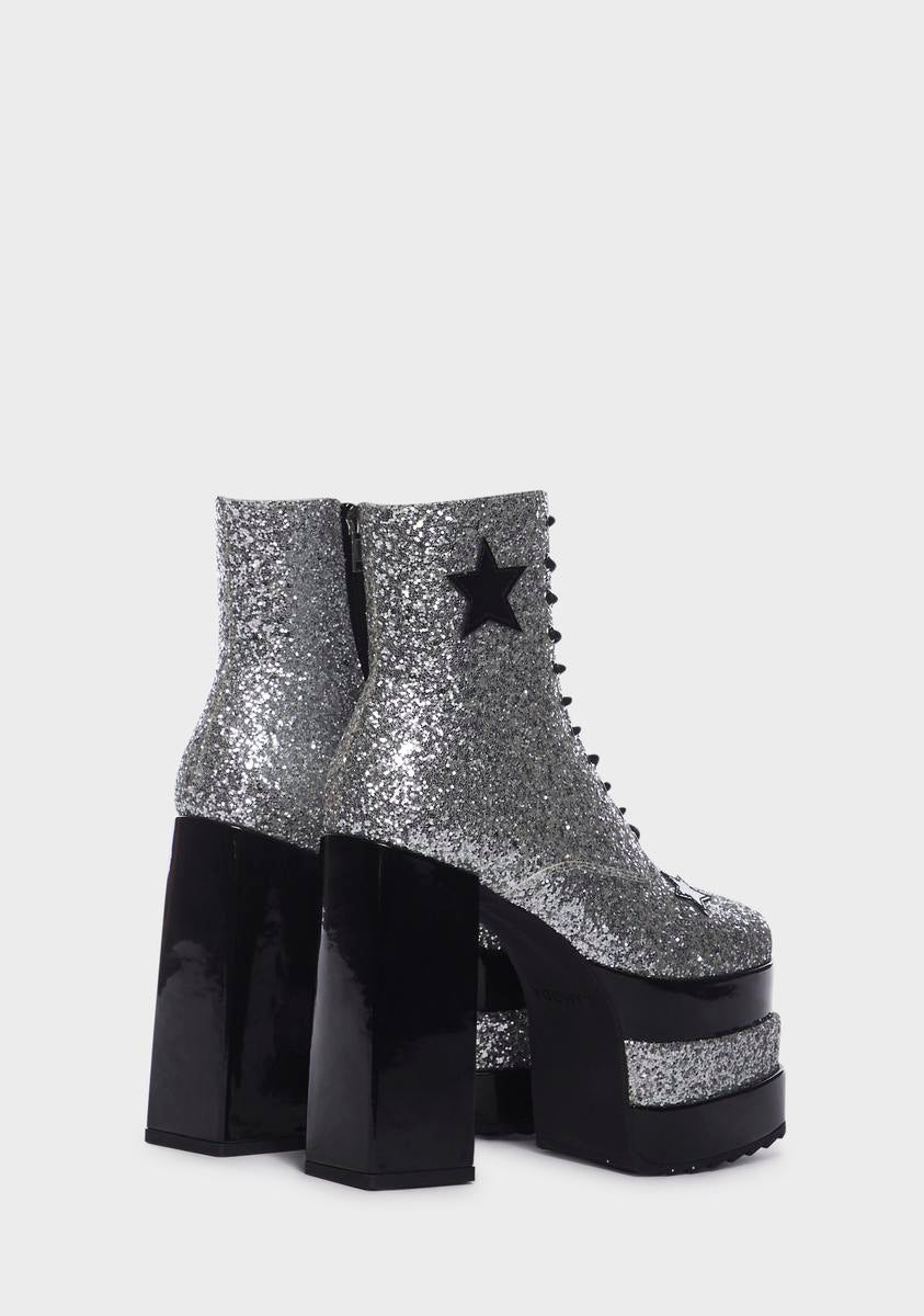 Keep Shining Glitter Boots