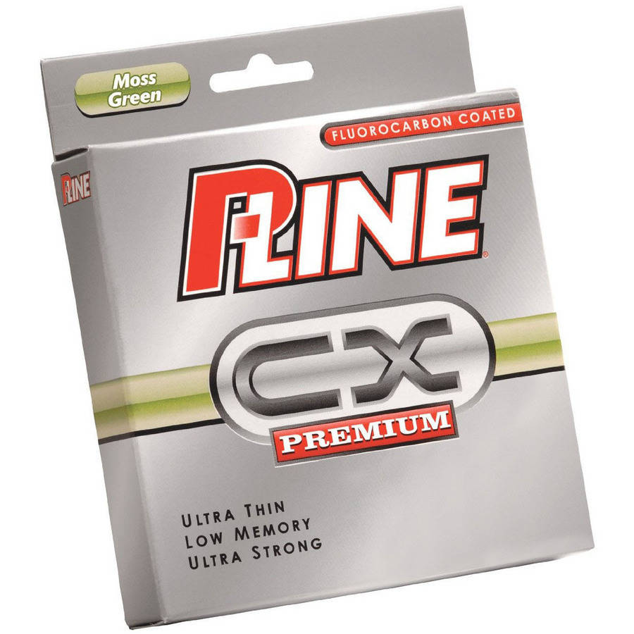 P-Line CX Premium Fishing Line - 3000 Yards - Moss Green - 30 Lb.