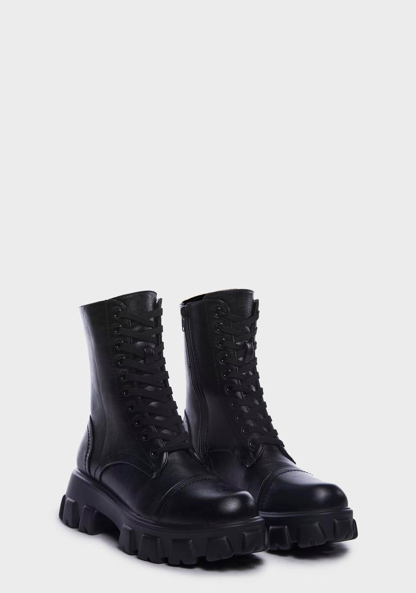 Juvenile Rage Lace Up Boots