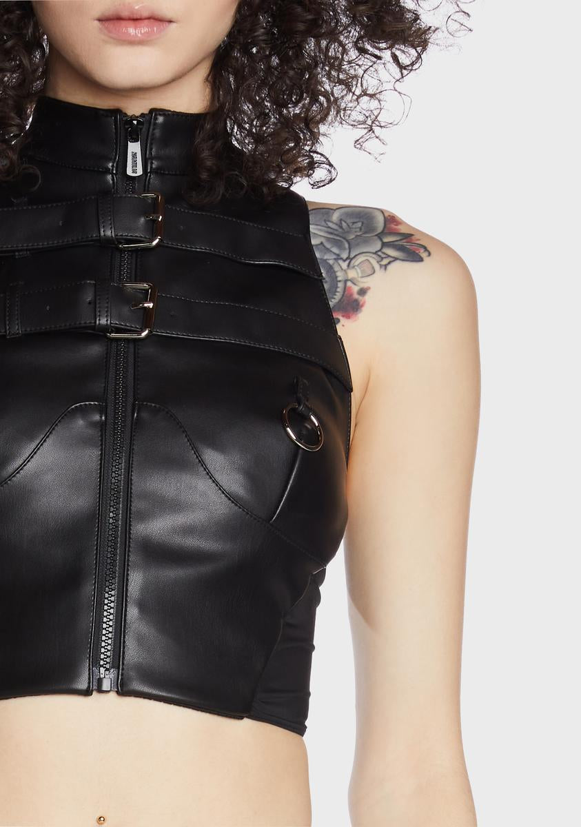 Piercing Crop Top