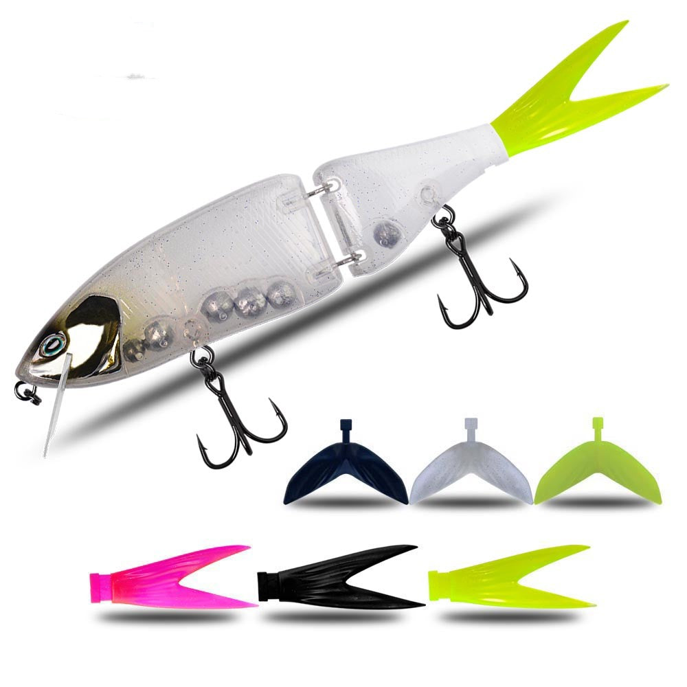 Luya Floating Multi-section Swimming Bait Raw Bait Hard Bait Bass Dog Bait - Blue Force Sports