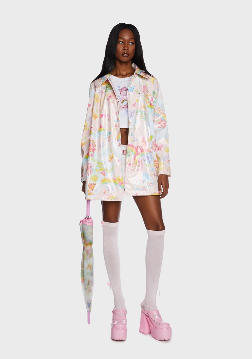 Brighten The World Vinyl Raincoat