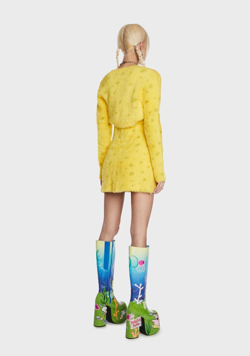 SpongeBob Soak Up My Love Dress And Shrug Set