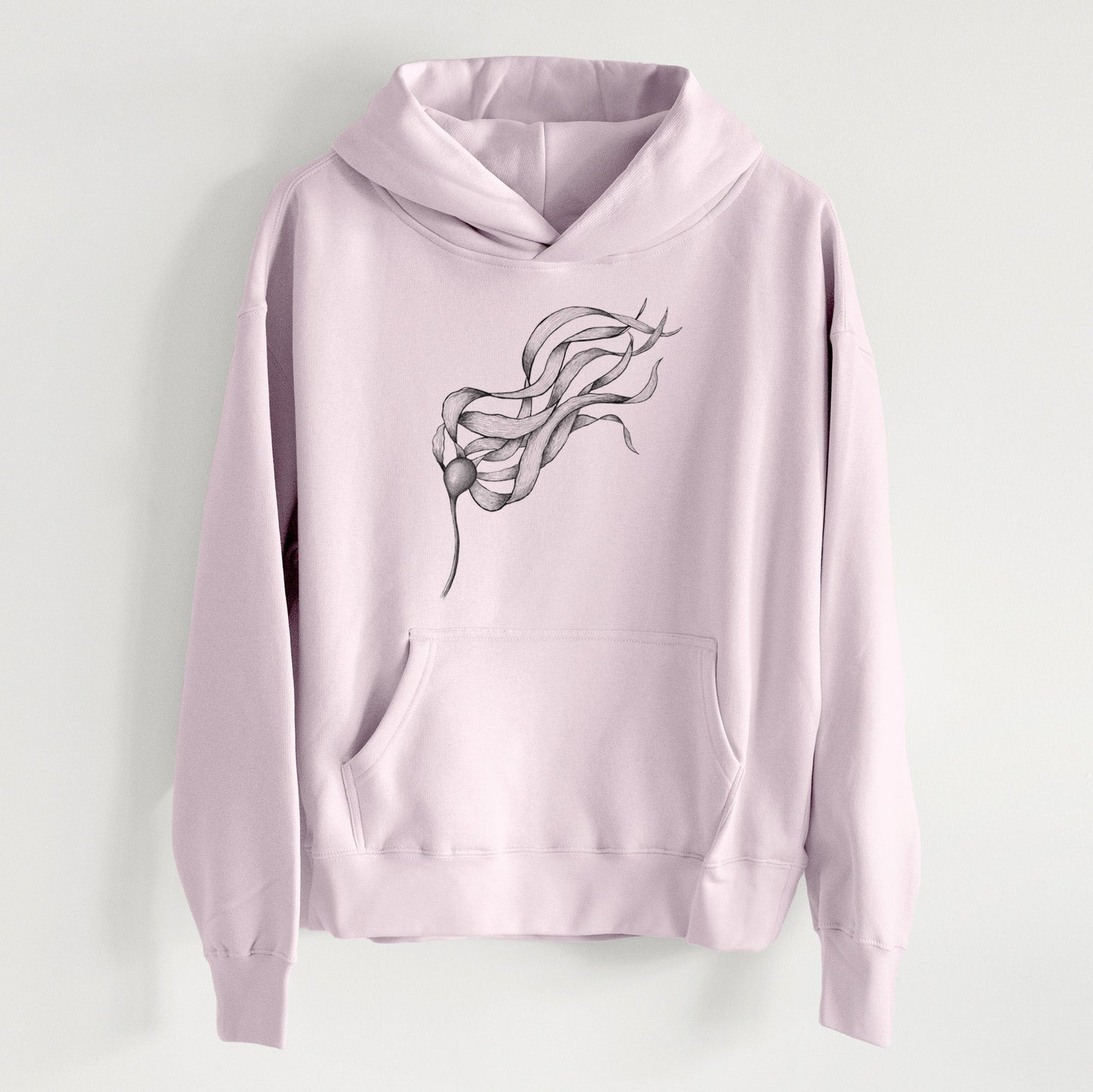 Bull Kelp - Nereocystis Luetkeana - Women's Heavyweight Relaxed Hoodie