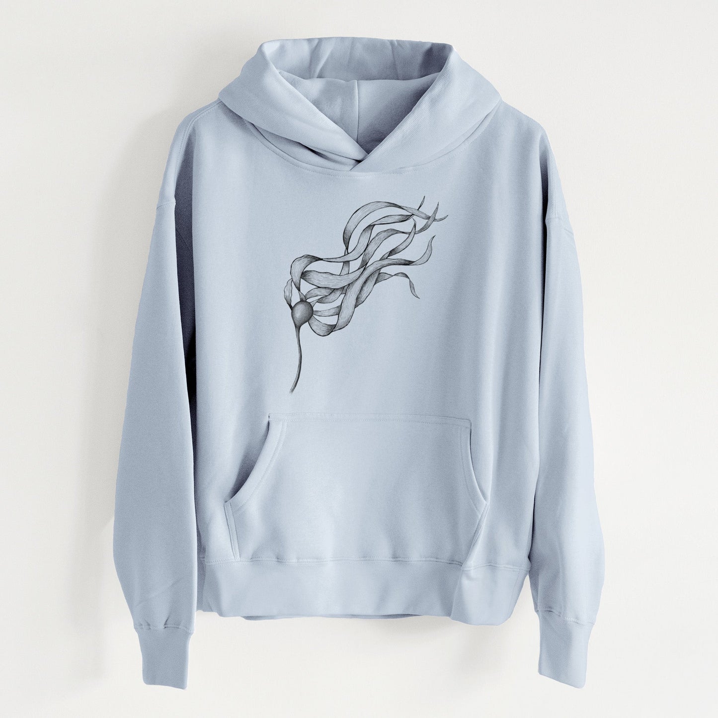 Bull Kelp - Nereocystis Luetkeana - Women's Heavyweight Relaxed Hoodie