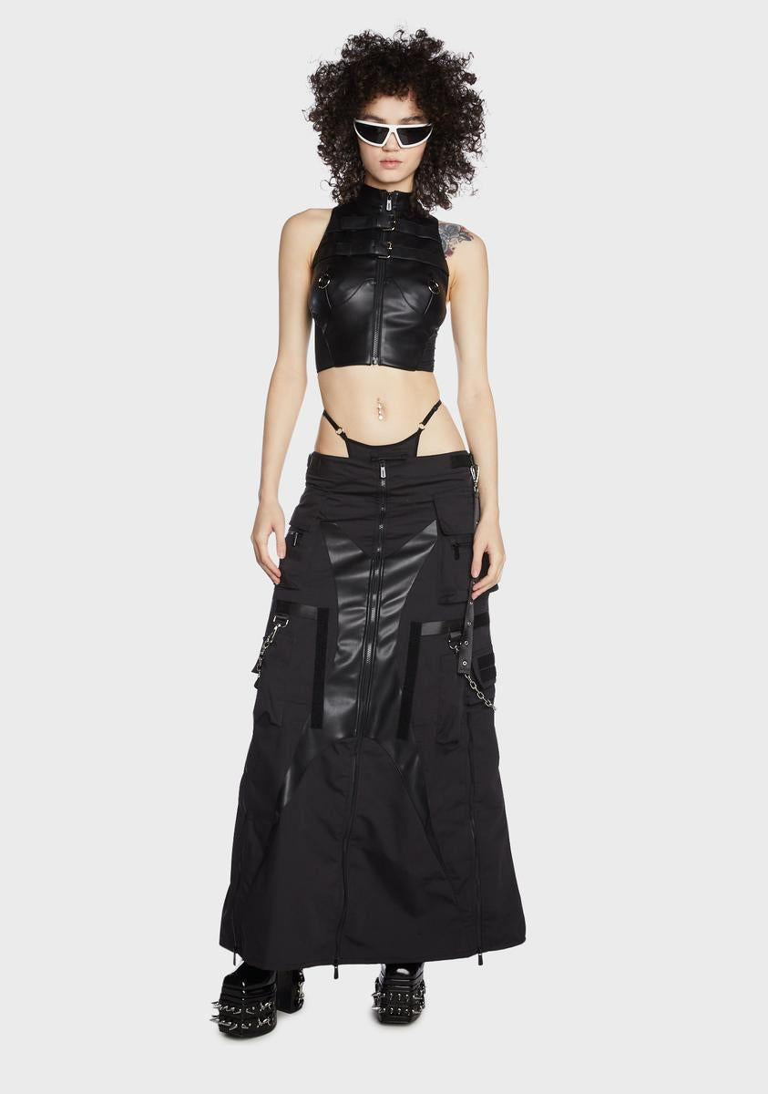 Piercing Crop Top