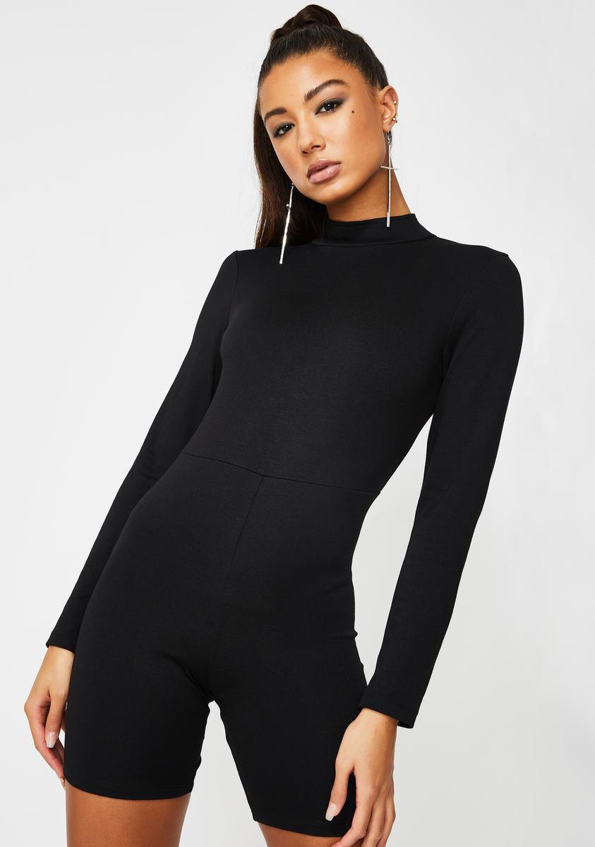 Sellio Open Back Playsuit
