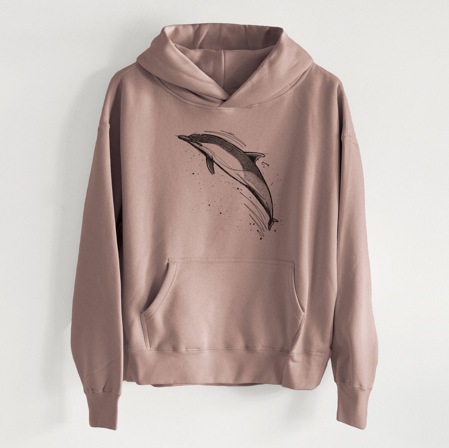 Short-Beaked Common Dolphin - Delphinus delphis - Women's Heavyweight Relaxed Hoodie