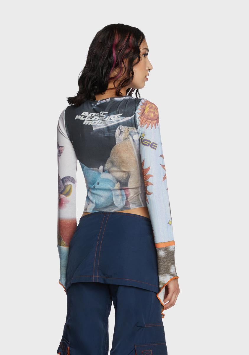 Wonderland Long Sleeve Top