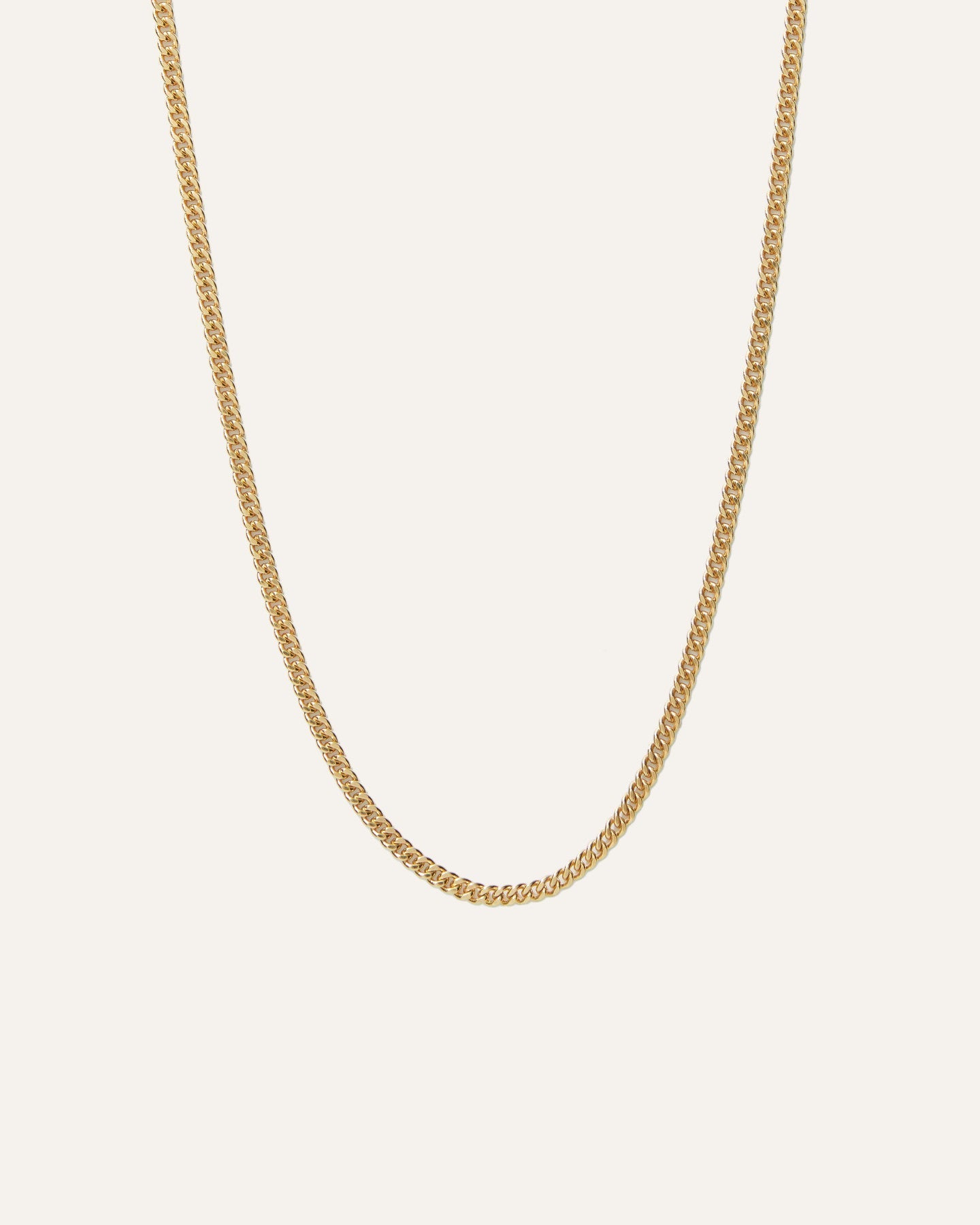 Curb Chain Choker Necklace