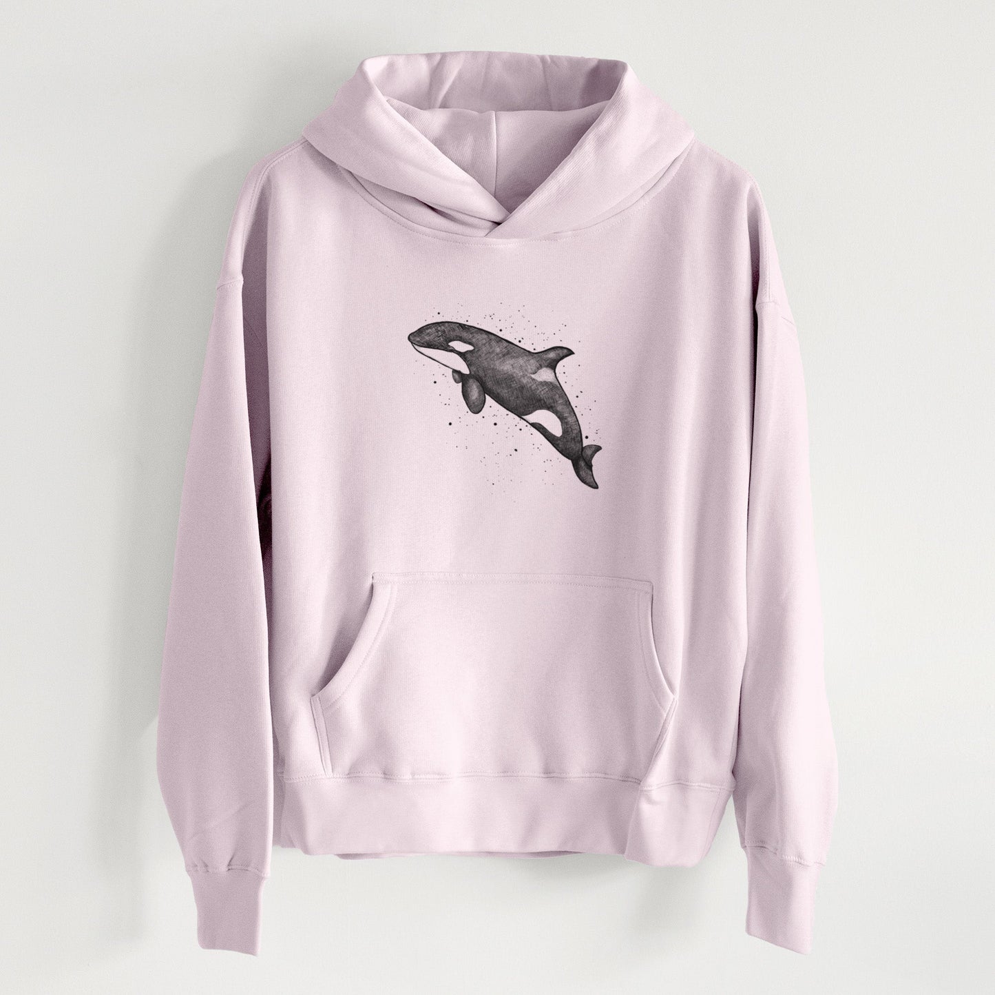 Orca Whale - Women's Heavyweight Relaxed Hoodie