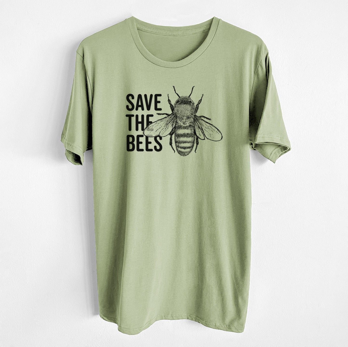 Save the Bees - Unisex Crewneck - Made in USA - 100% Organic Cotton