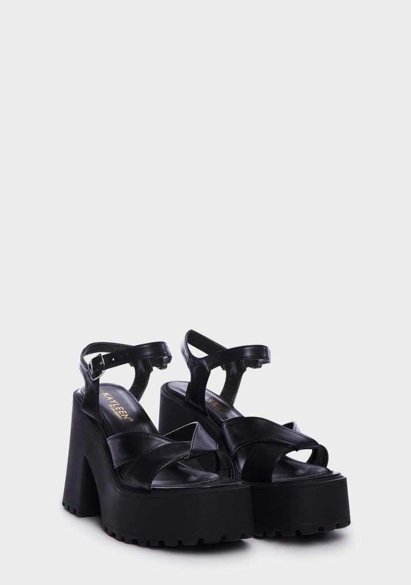 Someday I'll Rise Platform Heels