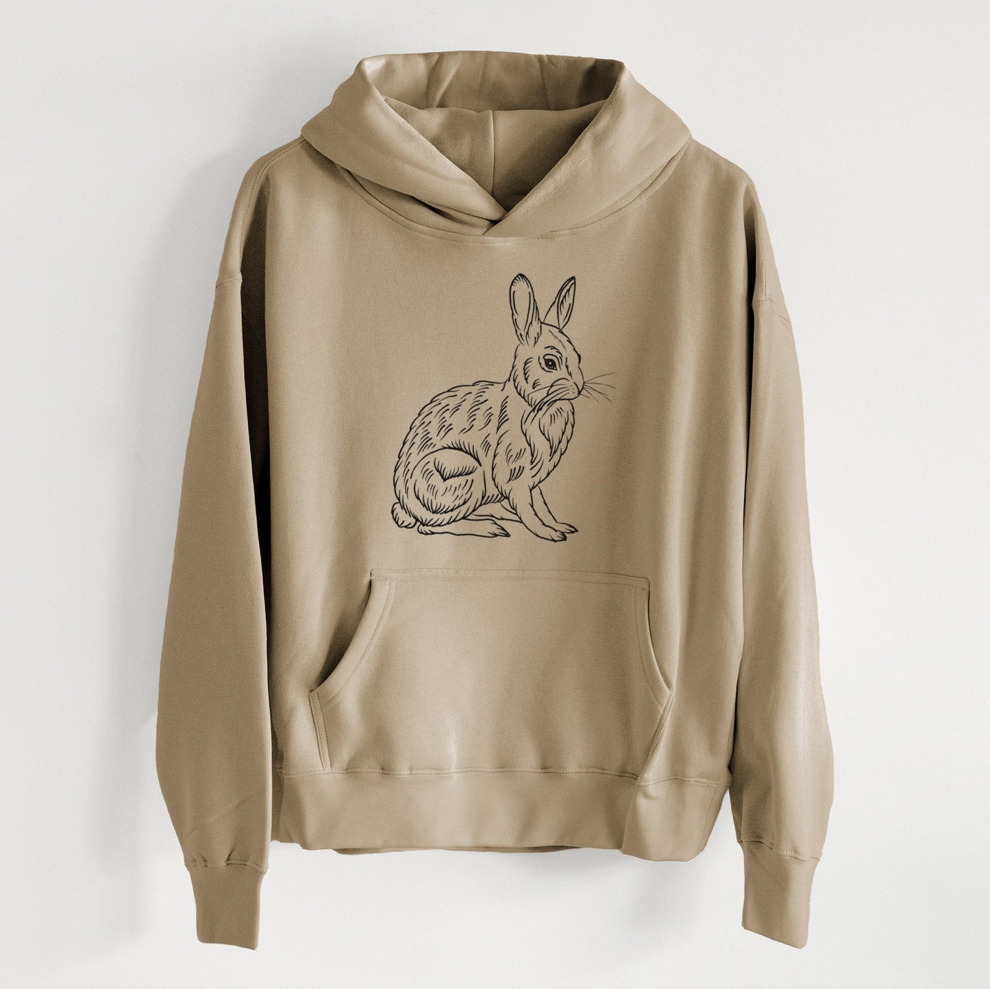 Snoeshoe Hare - Women's Heavyweight Relaxed Hoodie