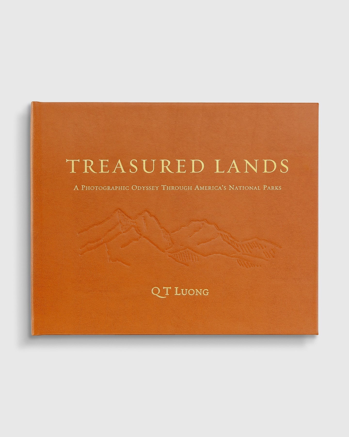 Treasured Lands Leather Bound Book