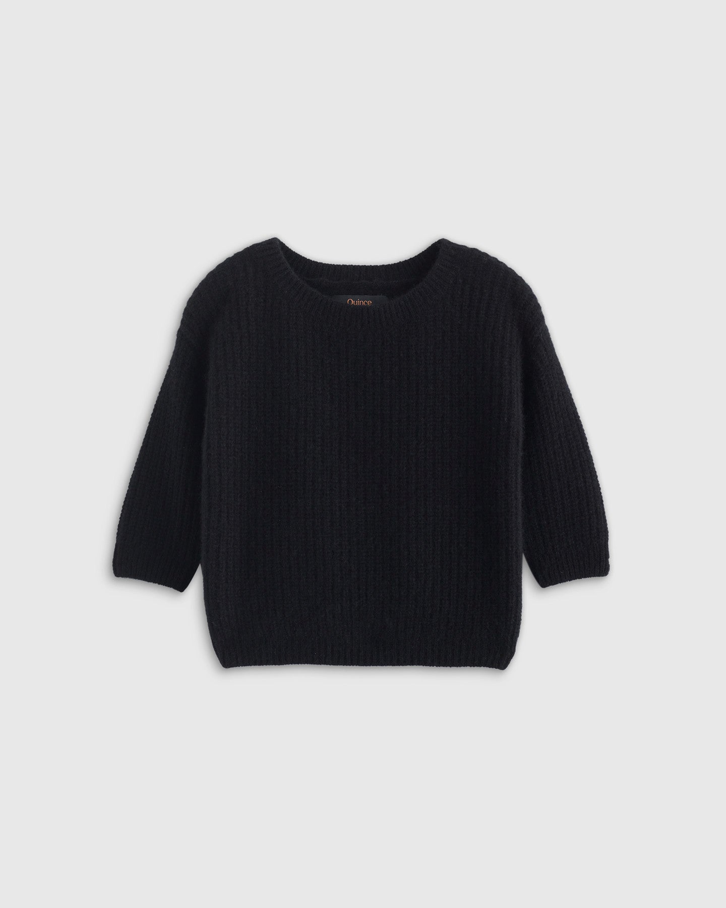 Washable Cashmere Fisherman Tunic Sweater