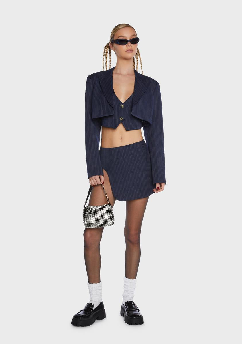 Zayne Pinstripe Vest