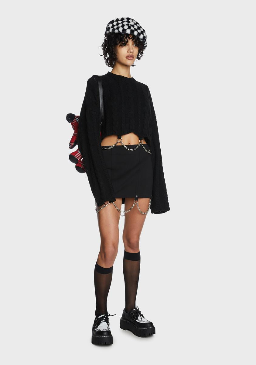 Widow Knit Sweater