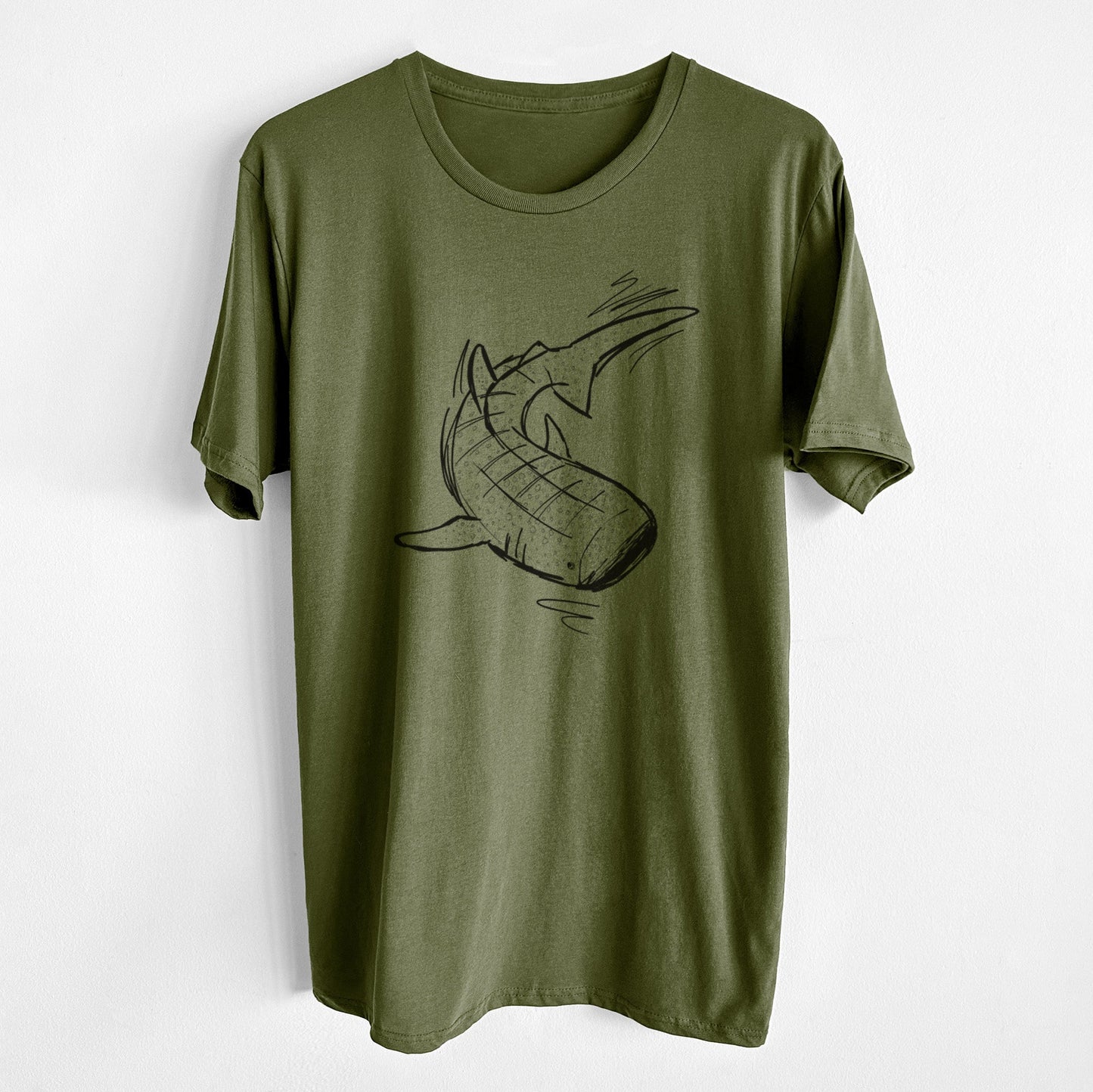 Whale Shark - Unisex Crewneck - Made in USA - 100% Organic Cotton