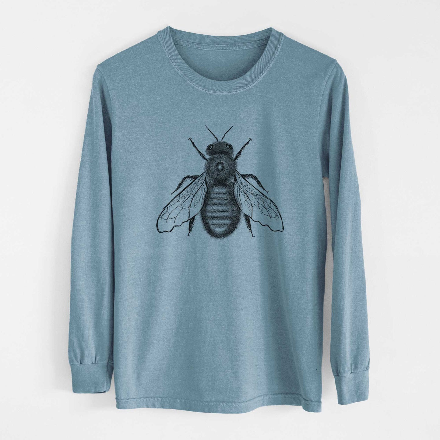 Xylocopa Virginica - Carpenter Bee - Heavyweight 100% Cotton Long Sleeve