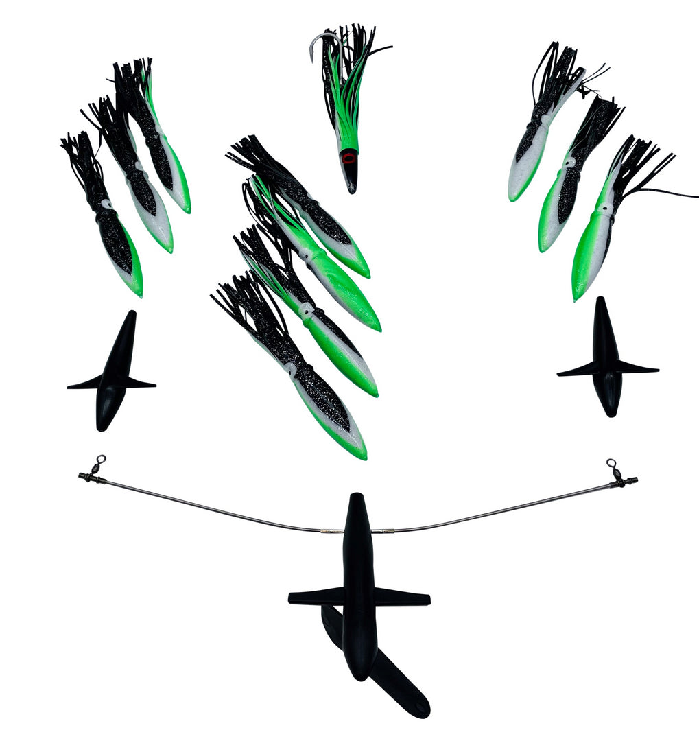 JB 19" SIDE TRACKER 9" FLOATING SQUID