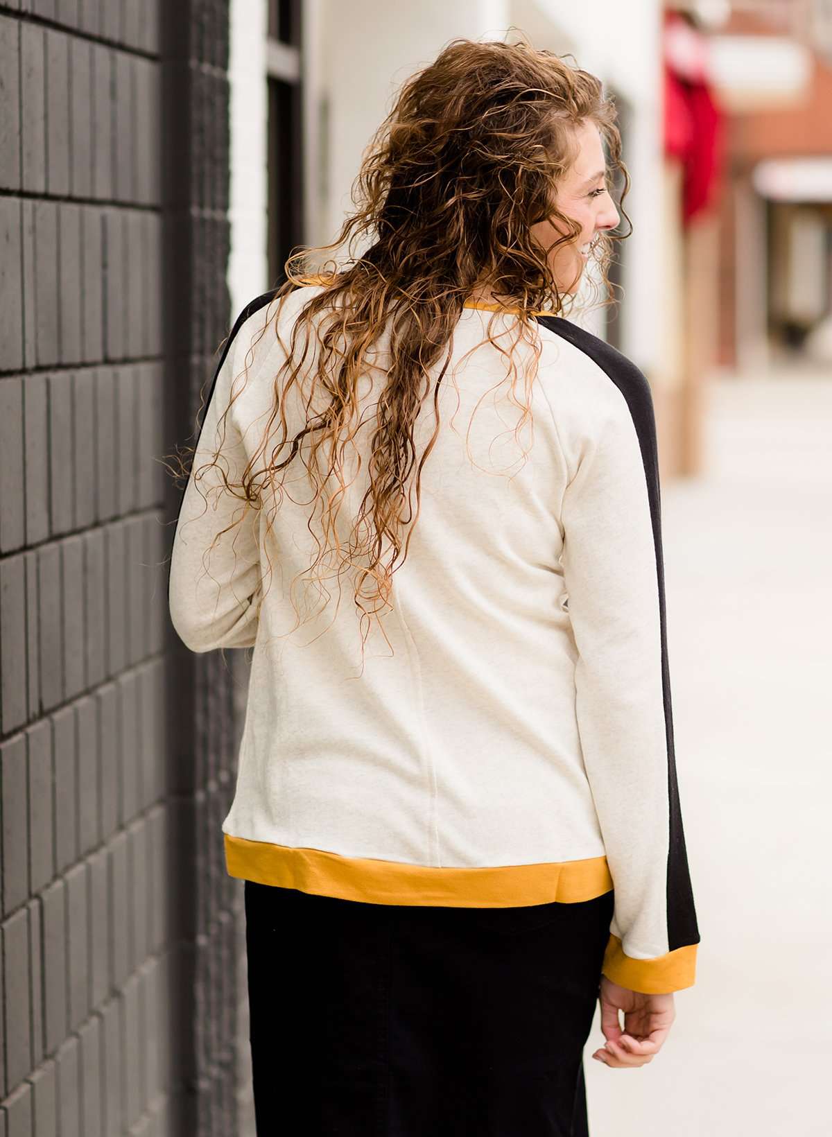 Color Block Duo Top