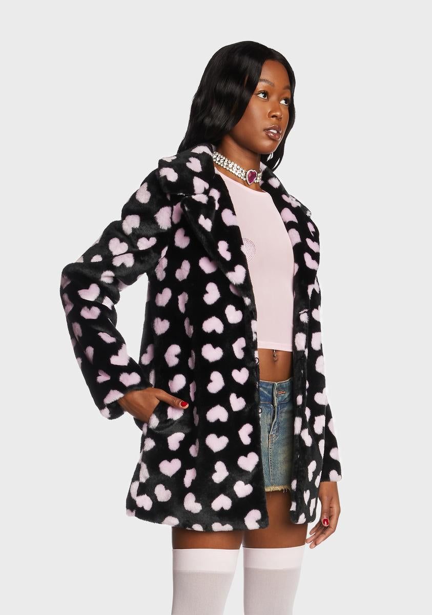 Wicked Loyal Maneater Faux Fur Coat
