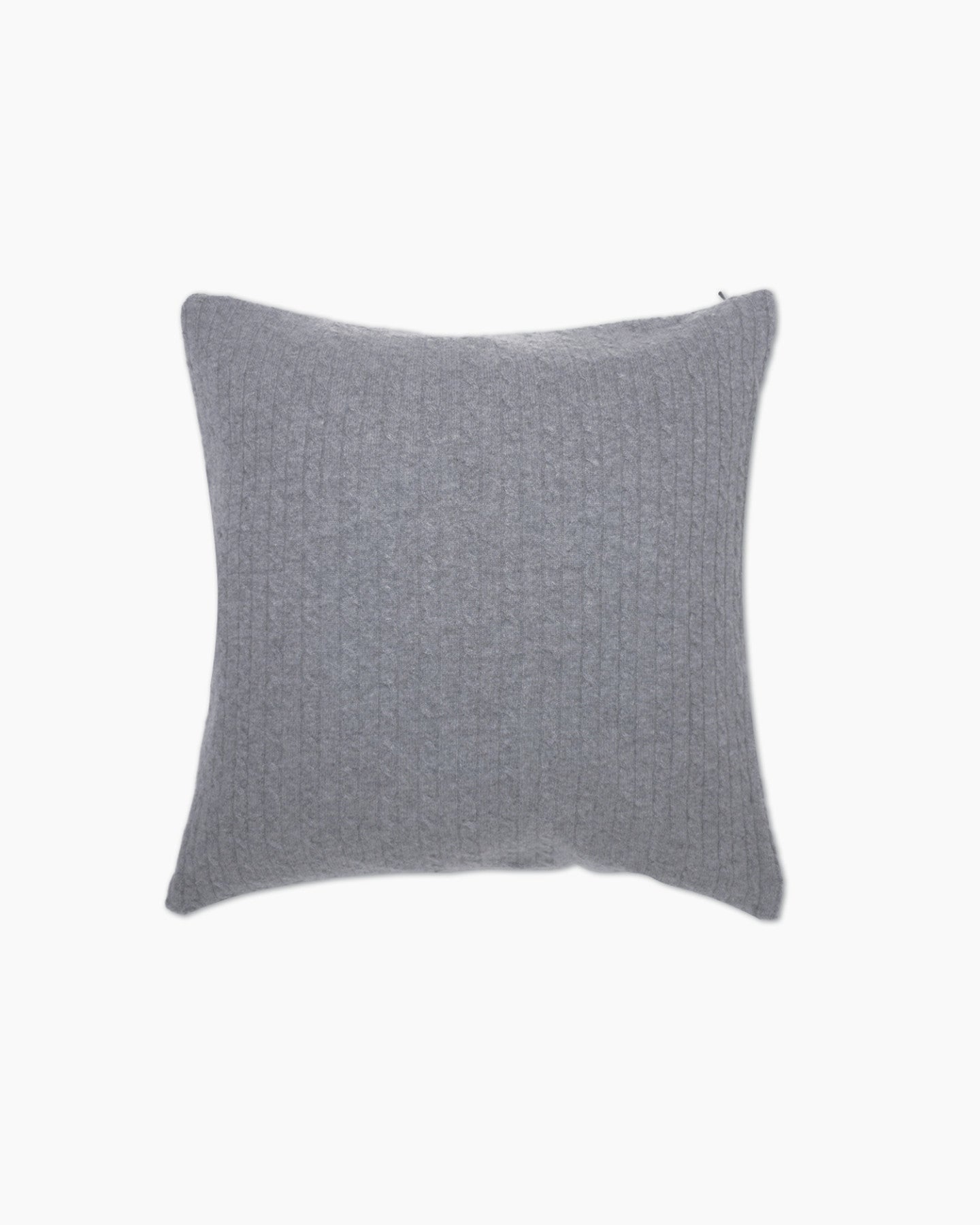 Cable Knit Cashmere Pillow Cover