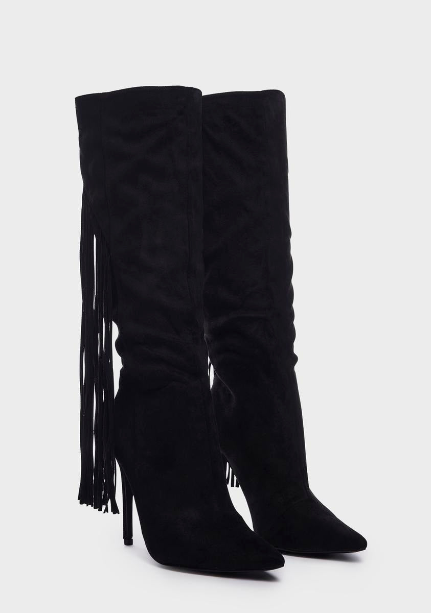 Competitive Hearsay Heeled Boots