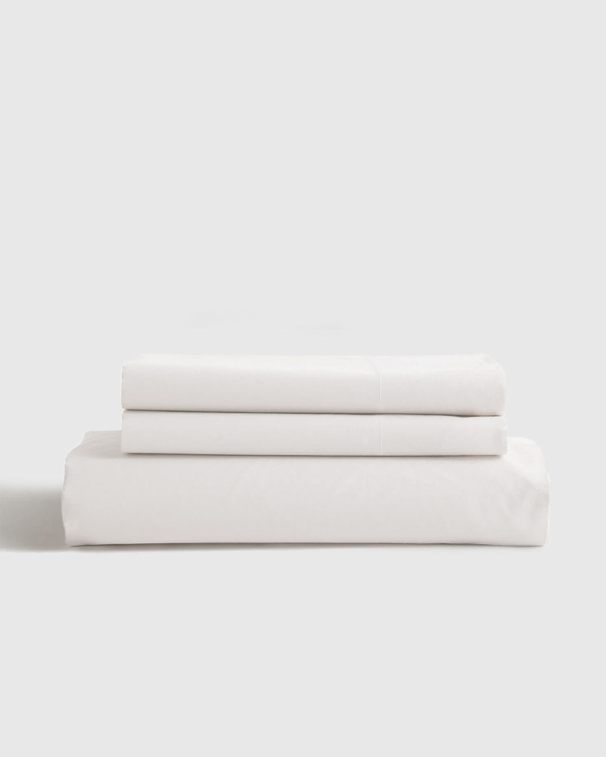 Organic Cotton Percale Fitted Sheet Set