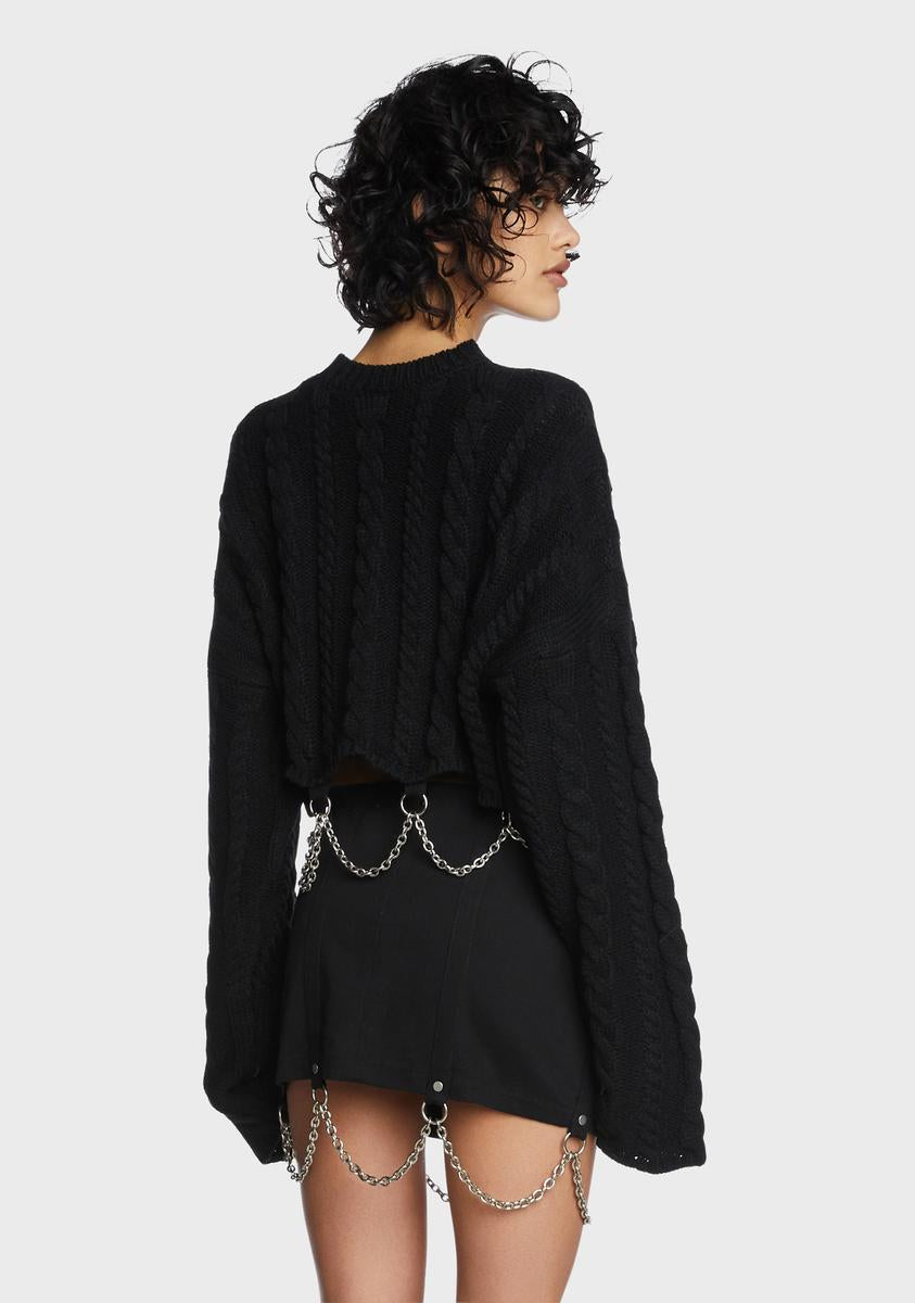 Widow Knit Sweater