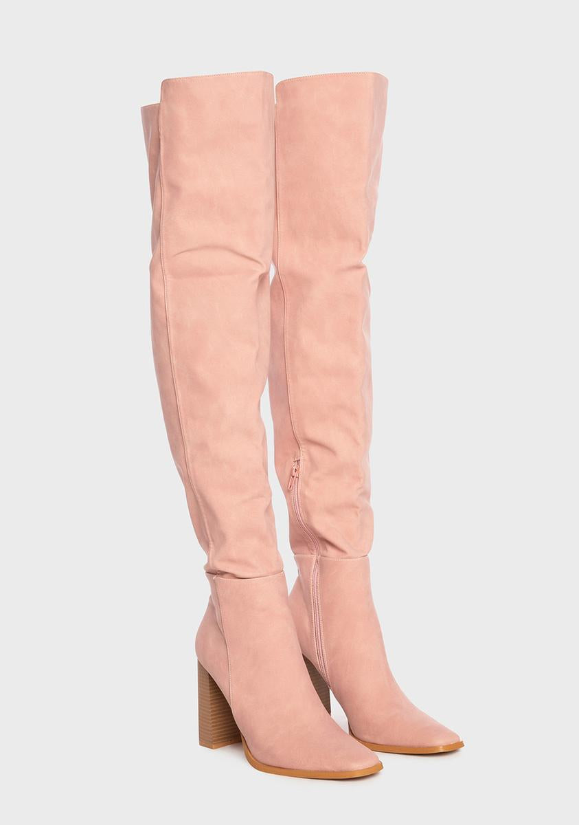 Sweet Legit Thrilling Knee High Boots
