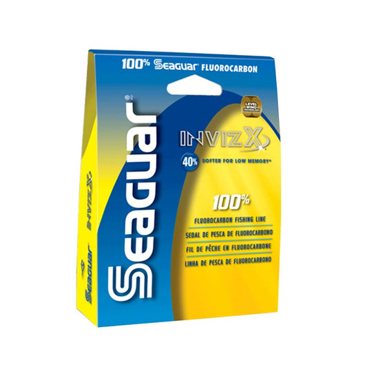 1000Yds 8LBS Abrasion Resistance Seaguar Invizx Fluoro