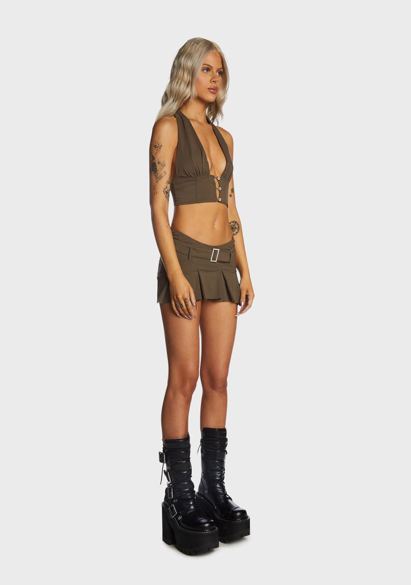Money Gone Missing Skirt Set