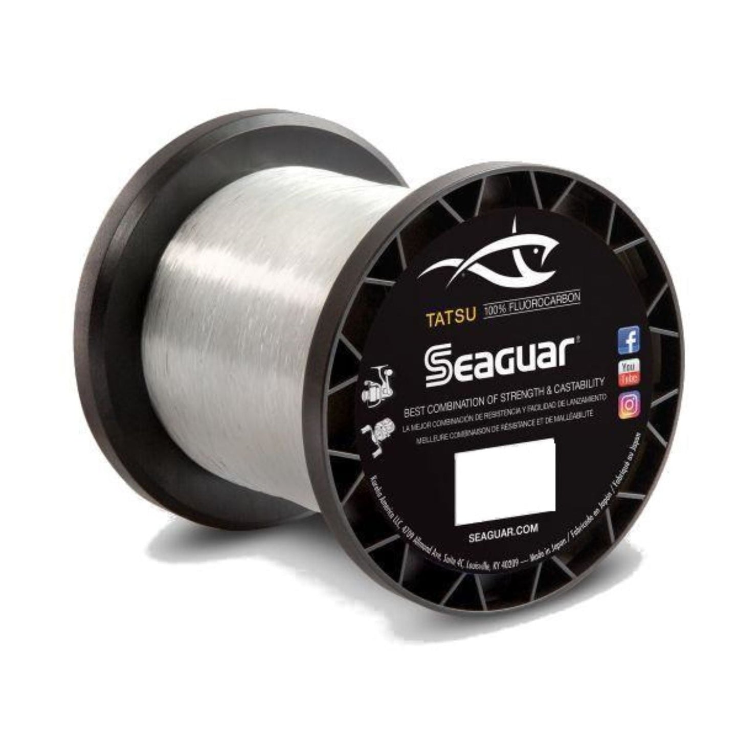 22LBS 1000Yds Seaguar Tatsu Flourocarbon Resins