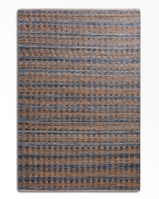 Everett Jute and Denim Rug