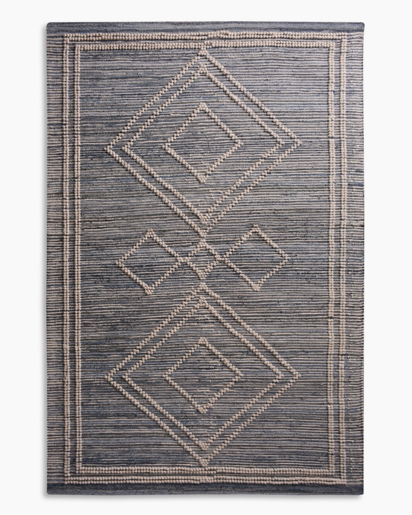 Elias Denim and Wool Rug