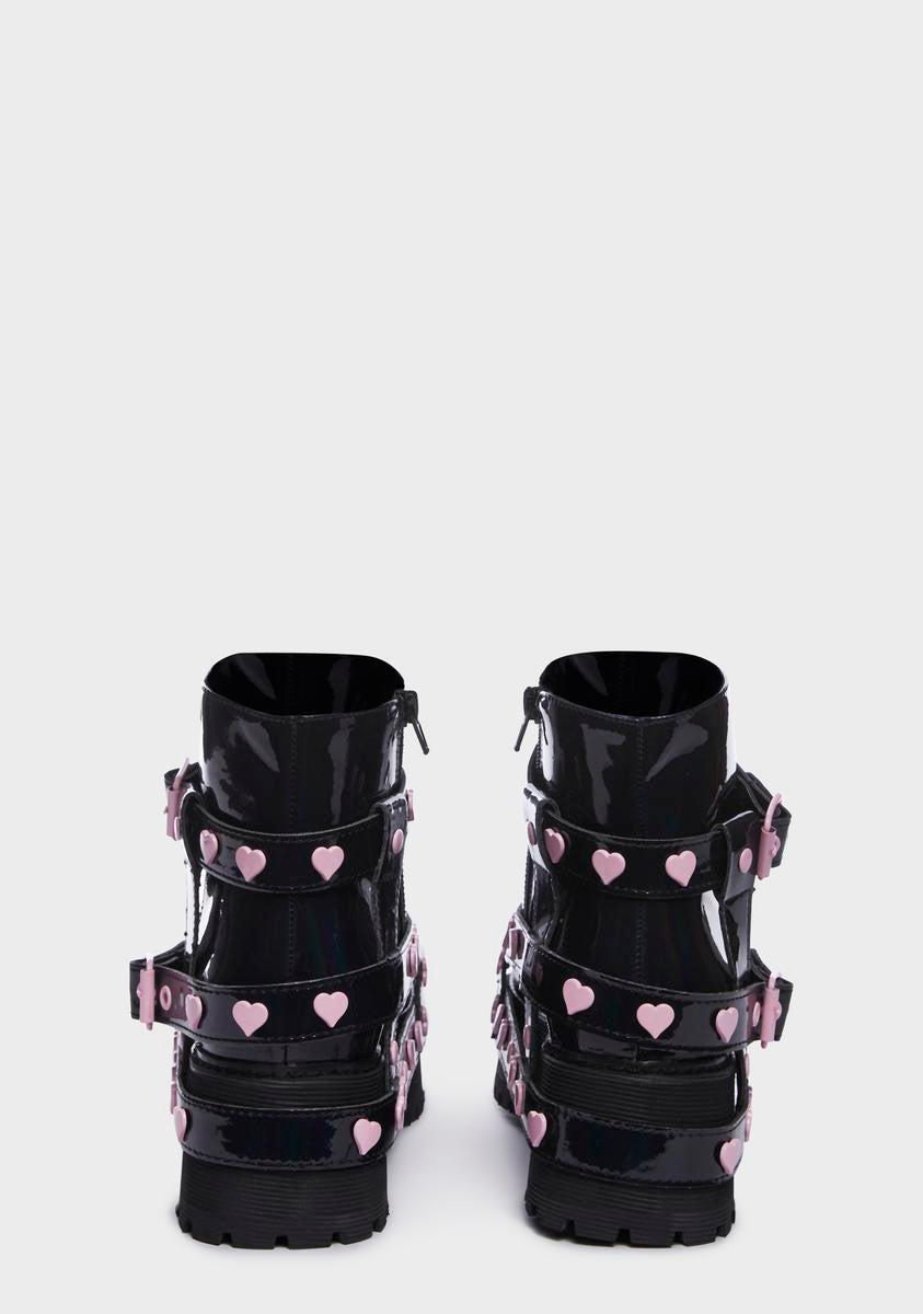 Slayr Bndg Heart Boots