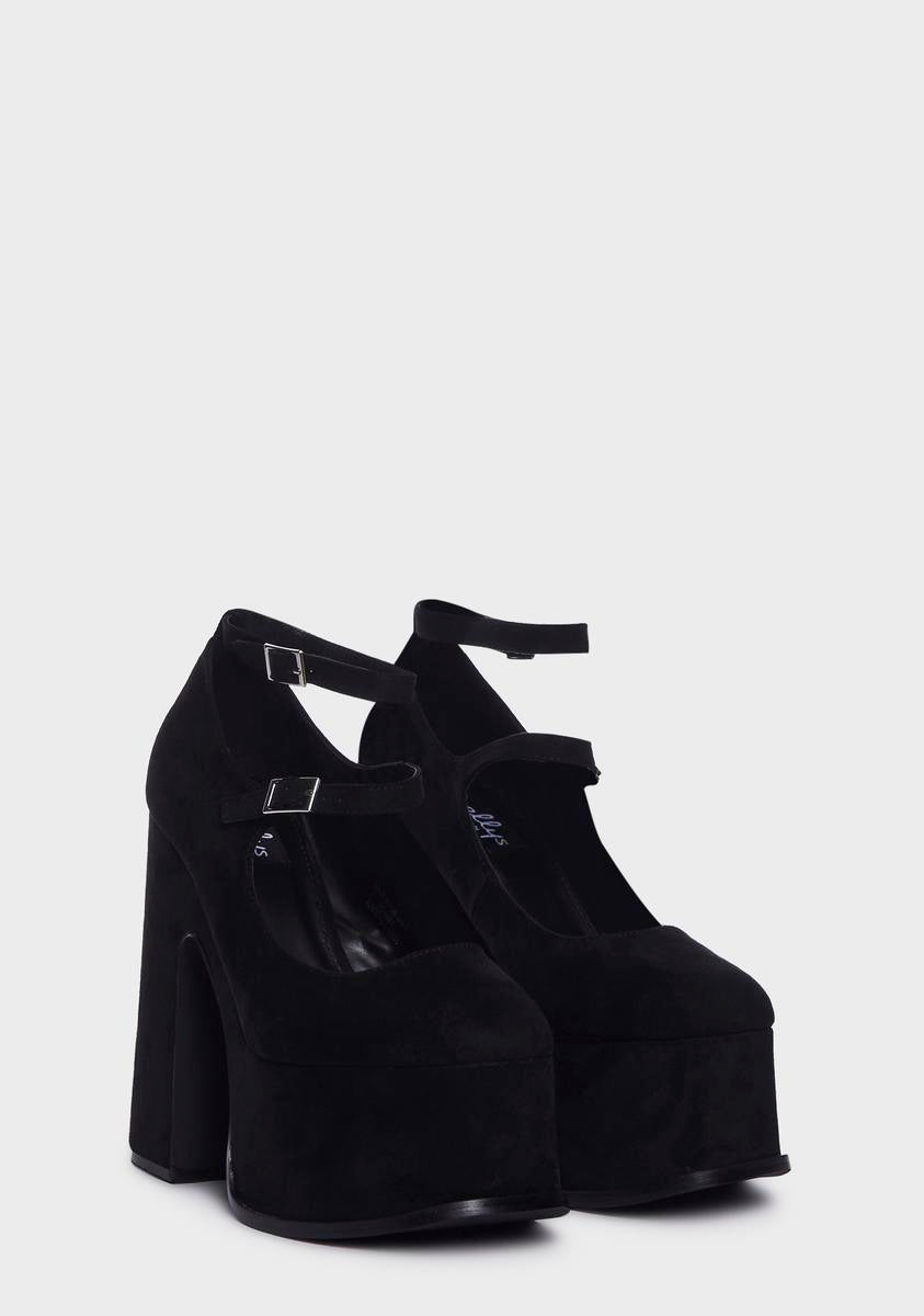 Natelle Platform Mary Janes