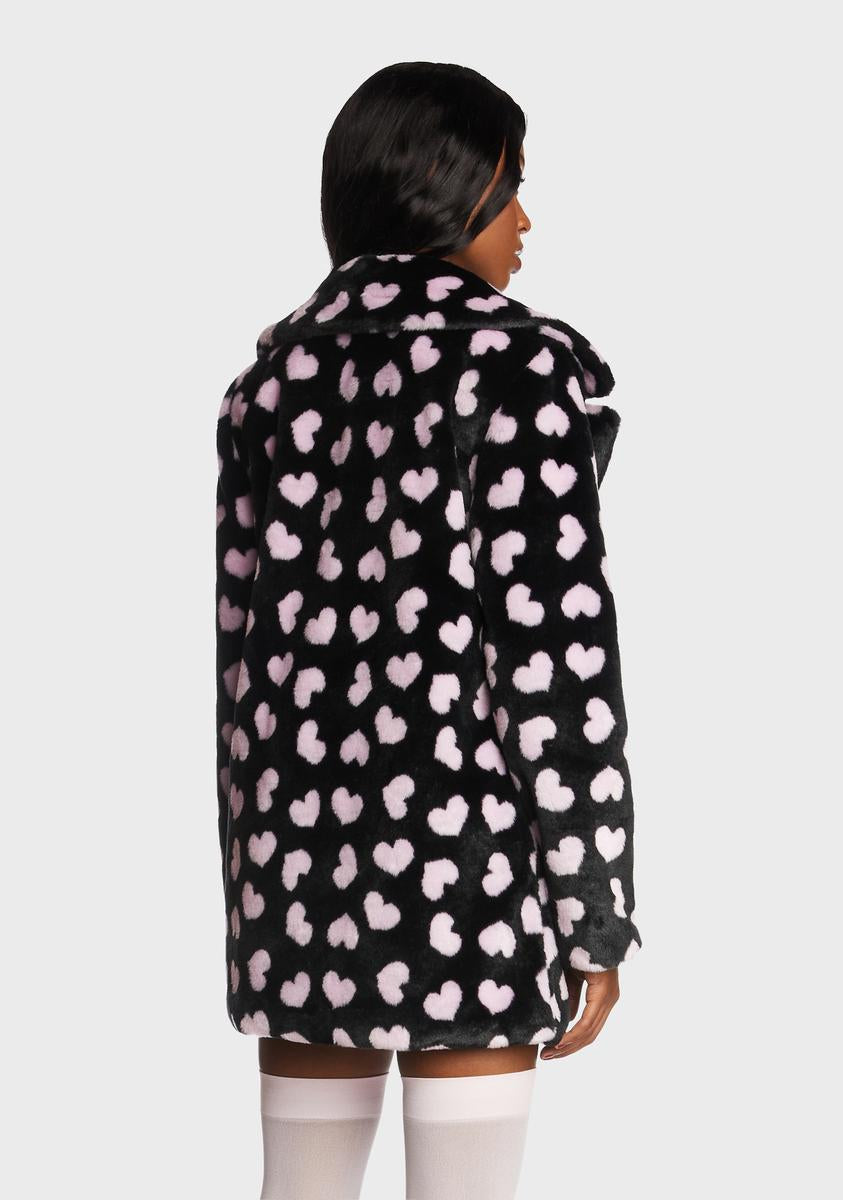 Wicked Loyal Maneater Faux Fur Coat