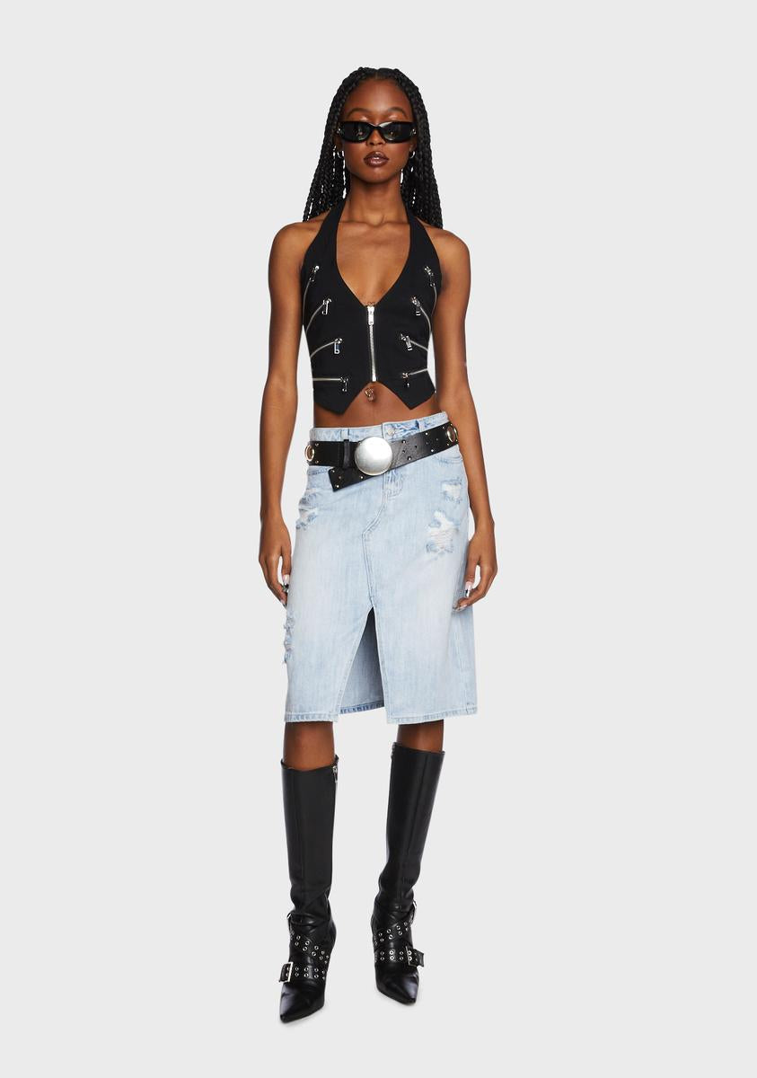 Unwritten Zipper Top