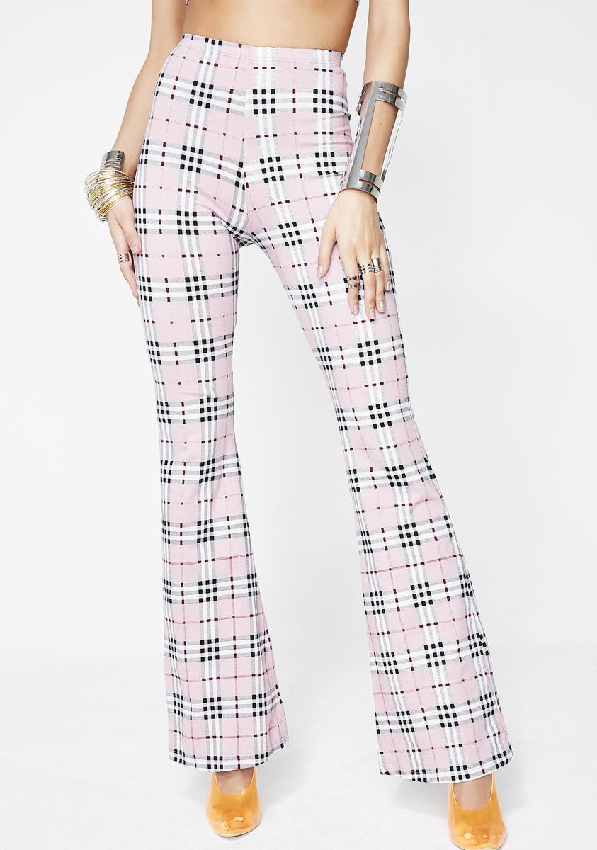 Pink Check Jeevan Twinset