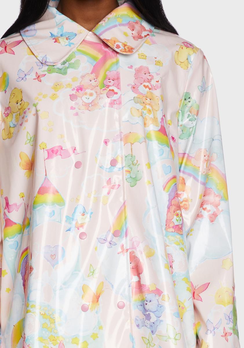Brighten The World Vinyl Raincoat