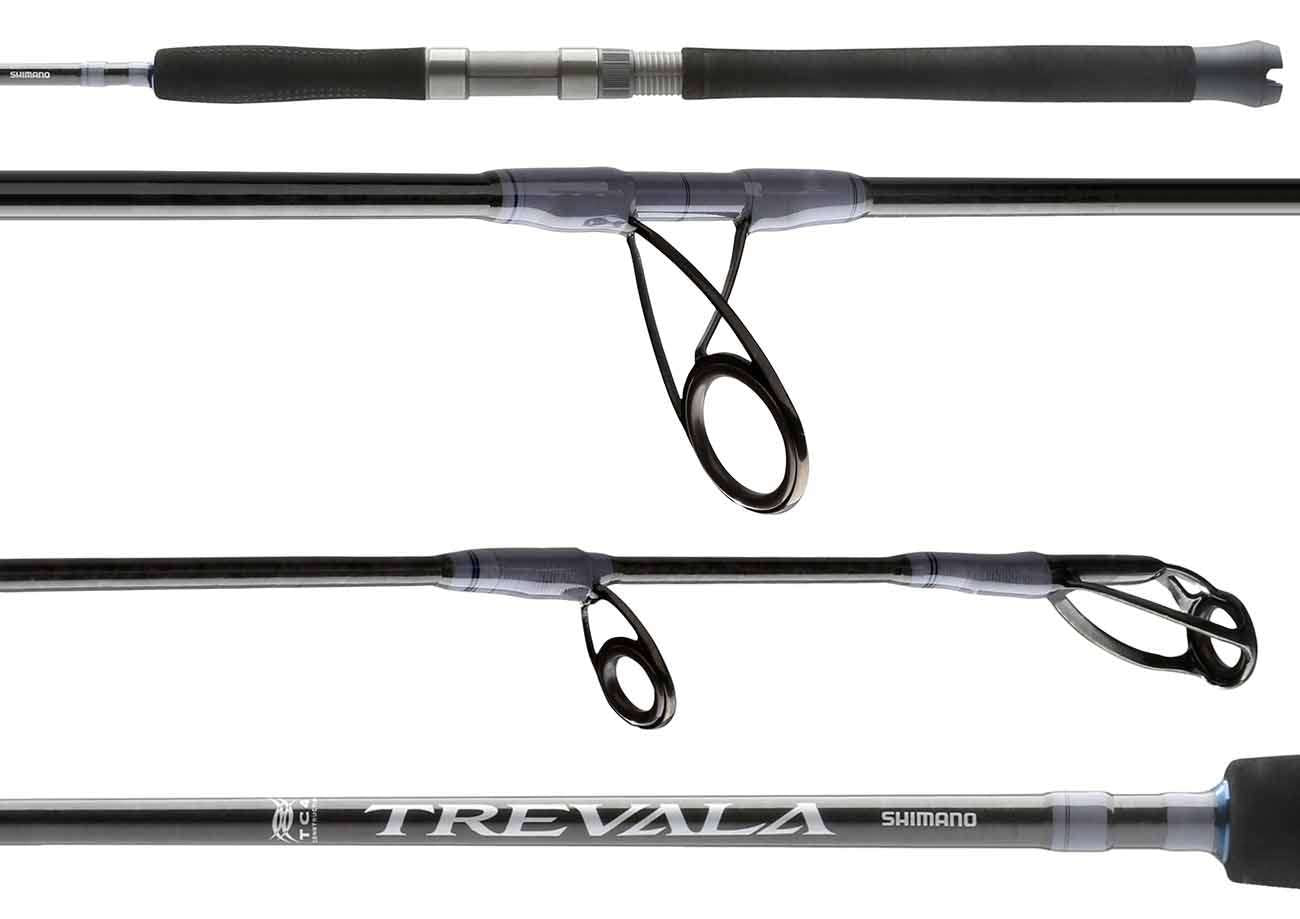 Shimano Trevala B Jigging Spinning Rod - TVS66MHB